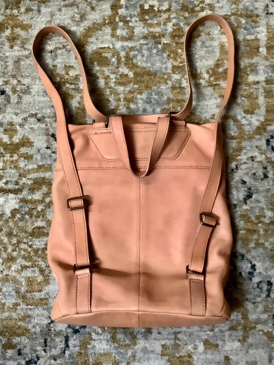 Aspen Tan Leather Backpack main image 10